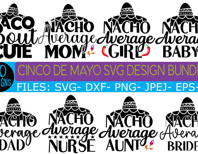 Cinco De Mayo SVG Bundle
