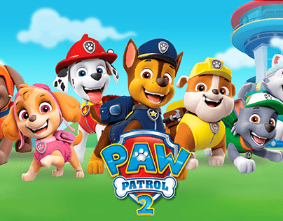 UI for Mobile Game Paw Patrol 2