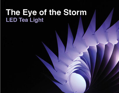 The Eye of the Storm: LED tea light