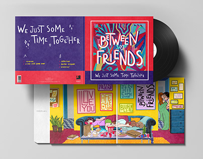 VINLY RECORD DESIGN • Between Friends