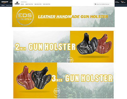EDS Gun Holster Amazon Store Design