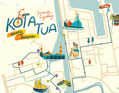 Kota Tua & Glodok Map for iDiscover