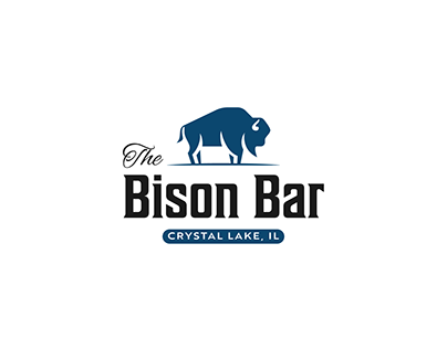 logo design for The Bison Bar