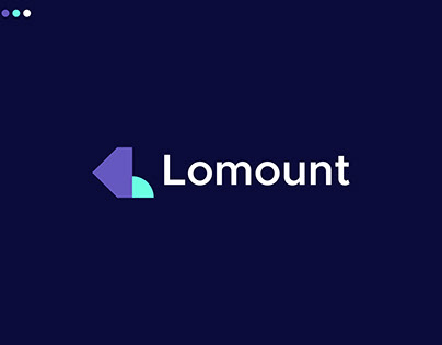 Lomount logo design/brand mark
