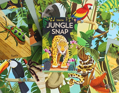 Usborne Jungle Snap Cards