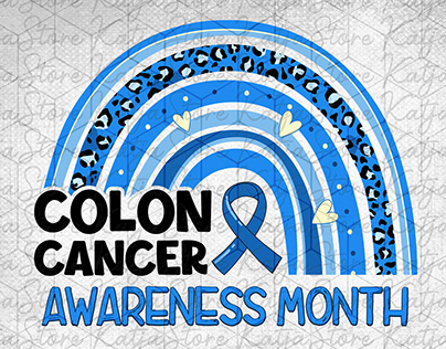 colon cancer awareness month design