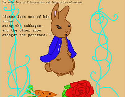 my peter rabbit poster