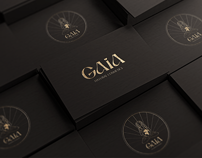 Логотип для бренда натуральной косметики - GAIA