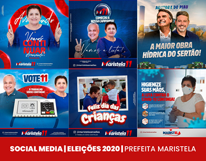 Social Media Política - Prefeita Maristela