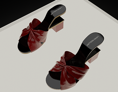 High Heel Sandal Design Using CLO 3D