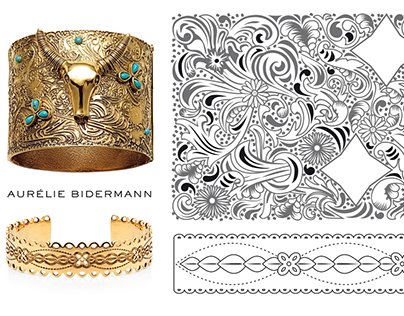 A. Bidermann jewelry pattern