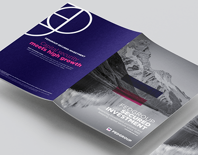 Fedgroup Investment Product Brochure Design
