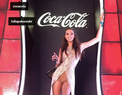Ação Lollapalooza & Coca + Ariella Moura | 2019
