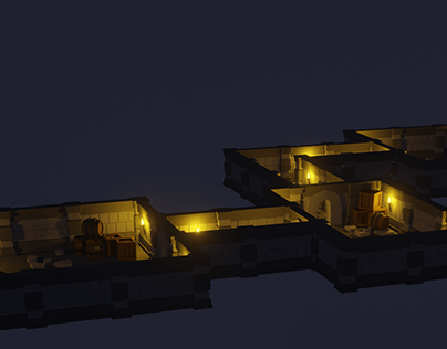 Modula dungeon for games
