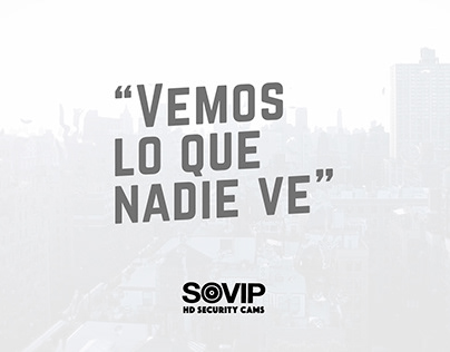 SOVIP security camera - campaña #vemosloquenadieve