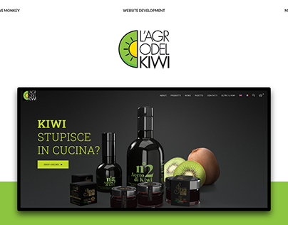 L'Agro del Kiwi - Website