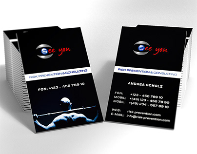 Business card „Risk Prevention & Consulting“