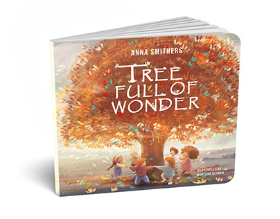 Tree full of wonder book design