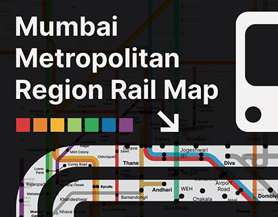 Mumbai Metropolitan Region Rail Map