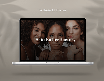 Skin Butter Factory UI Design