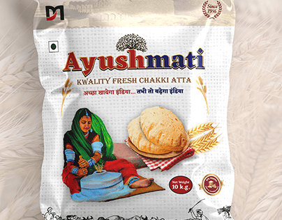 Ayushmati Flour Packaging