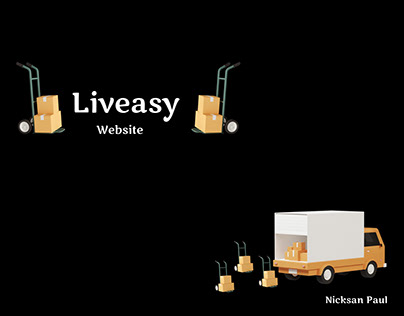 Liveasy Website design