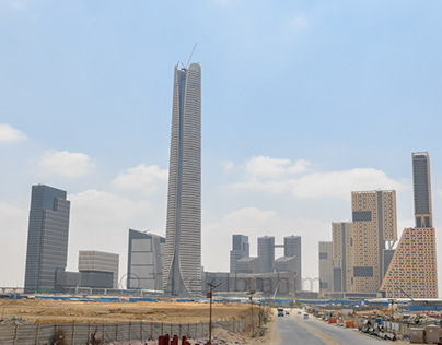 Central business district at New capital in Cairo