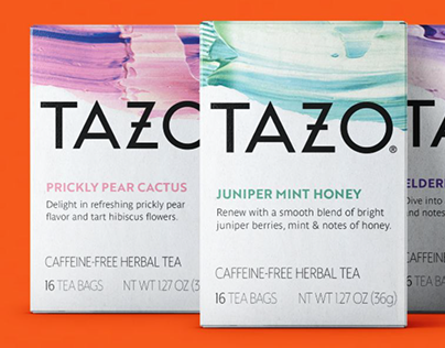TAZO Tea Box Redesign