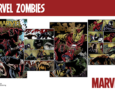 Marvel Zombies Illustration