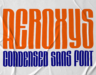 Aeroxys Condensed Display Sans Font