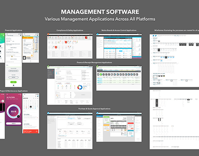 Management Software UI/UX