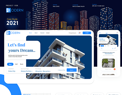 Real Estate Project Case study- Modern
