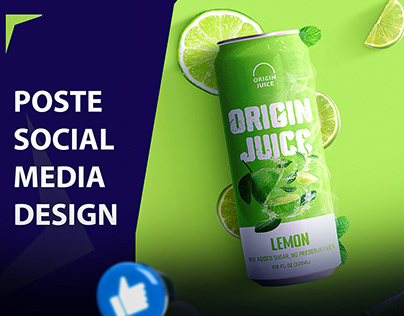 Origin juice Poste Social Media