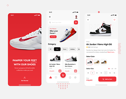 Ecommerce App for Shoes
