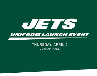 New York Jets Uniform Launch Event