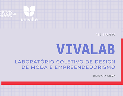 Pré-projeto Mestrado- VIVALAB