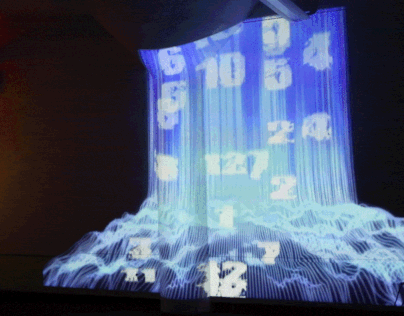 Time like a waterfall l Interactive & Motion graphic