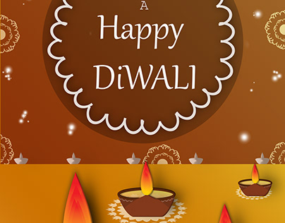 HAPPY DIWALI, Diwali poster design