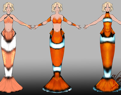 Emma Character Design Variations