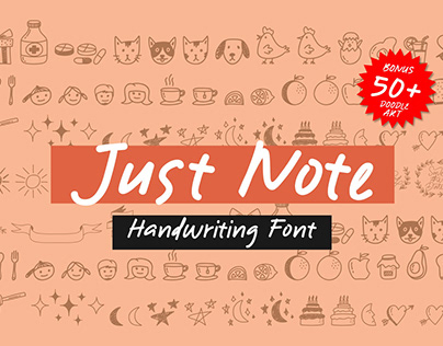 Just Note – Font and Doodle