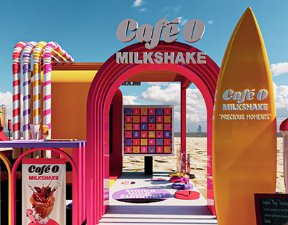 Café O Coffee Milkshake Summer Booth | AlAlamein