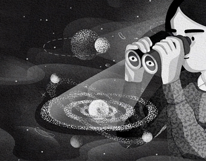 What is the universe made of? - Editorial illustration