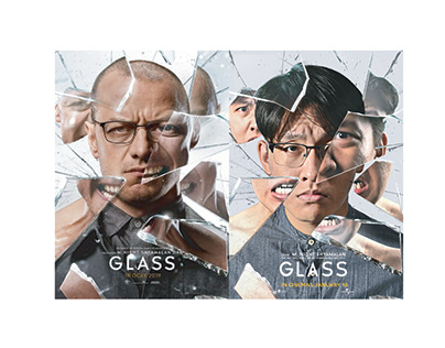 Movie Poster Immitiation // Glass //