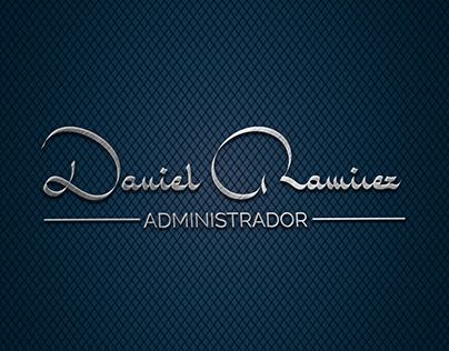 Personal brand for Daniel Ramirez