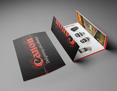 Gate-Fold Brochure - Canon