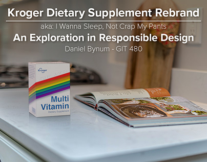 Kroger Dietary Supplement Rebrand