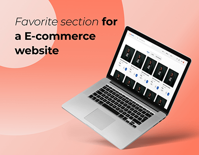 Favourite Section for a E-commerce website