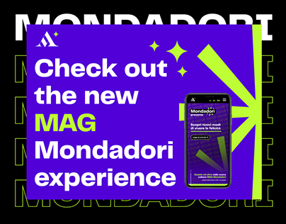 MAG Mondadori - Interactive Website Reading Experience