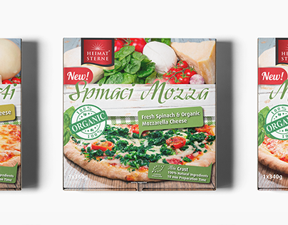 Heimat Sterne Organic Pizza - Packaging