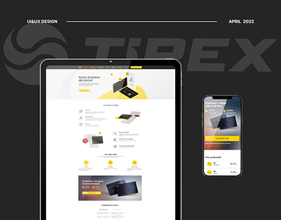 TIREX website design